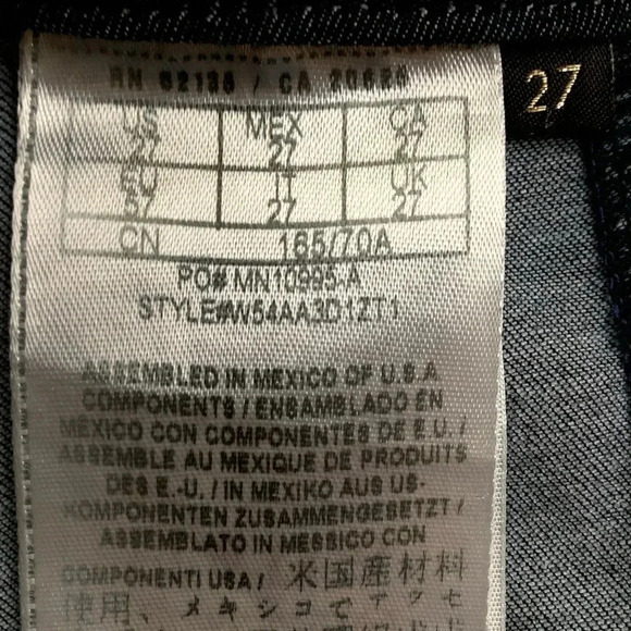 GUESS Skinny Denim Tailored Legging  Size 27 - Picture 13 of 16